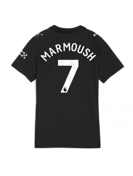 Manchester City Omar Marmoush #7 Zenski Gostujuci Dres 2025-26 Kratak Rukavima Manchester City Omar Marmoush #7 Zenski Gostujuci Dres 2025-26 Kratak Rukavima